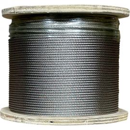 Трос из нержавеющей стали LadAna 4 мм, катушка 250 м 220701005/250 