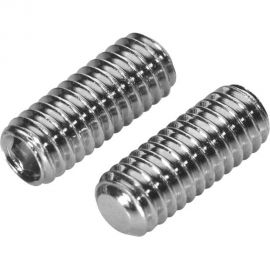 Установочный винт ЦКИ DIN 913, М6x10 45H, цинк, HEX3, 100 шт. 74878 