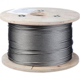 Трос для ??астяжки КРЕП-КОМП ART 8379, нержавейка А2, 7х7, 1.5 мм, 500 м трн1,5 
