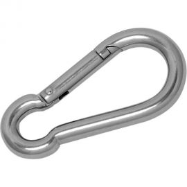 Усиленный карабин Невский Крепеж DIN 5299, нерж. сталь А4, m11, пакет нк 827252 