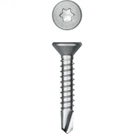 Нержавеющие саморезы KRAFTOOL DS-C с потайной головкой, 25x3.5 мм, 600 шт. 300932-35-025 