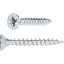 Универсальный шуруп STARFIX 4,5x45 мм, белый цинк, 50 шт. SMZ1-62620-50 