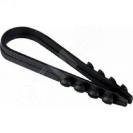 Дюбель-хомут для круглого кабеля EKF 11-18 мм, черный PROxima 100 шт. plc-ncc-11x18b 