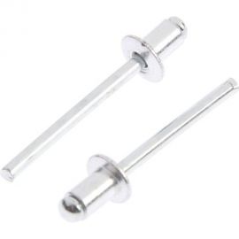 Вытяжные заклепки ТУНДРА krep, алюминий-сталь, 50 шт, 4.8x8 мм 1112969 