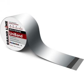 Герметизирующая лента Grand Line UniBand самоклеящаяся серебристая 10 м х 20 см 519164 