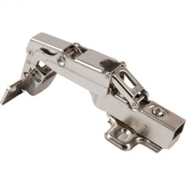 Петля Lemax PROF clip-on, с доводчиком, 165 градусов накладная, никель M402-Full 