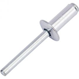 Вытяжная заклепка Метизный двор 6.4х16, алюминий/сталь, 250 шт 4690441027375 