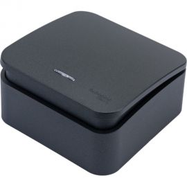 1-клавишный выключатель Schneider Electric Blanca наружный, Антрацит, с подсветкой , 10А SE BLNVA101116 