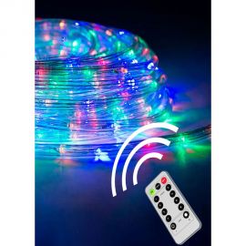 Влагозащитная гирлянда КОСМОС Дюралайт 10м (нить в трубке 0,8мм) + 30 клипс, KOC_GIR-B103 