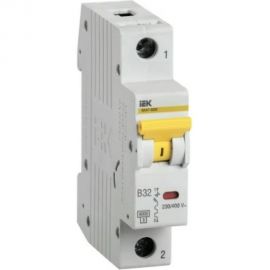 Автоматический выключатель IEK ВА47-60M 1Р 32А 6кА B MVA31-1-032-B 