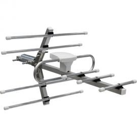 ТВ антенна REXANT наружная, Активная, для аналогового и цифрового ТВ - DVB-T2 RX-411-1, пакет 34-0411-1 