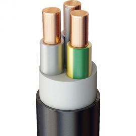 Кабель ввг-нг(a) -ls 3x4ок(n,pe)-0,66 (бухта 50м) Угличкабель PLLS1030400140000000-05 