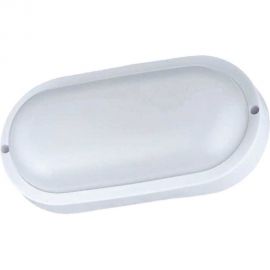 Настенно-потолочный светодиодный светильник для ЖКХ КОСМОС 15Вт 4000K 1350Лм IP65 овал, KOC_DPO15WO1.4K 