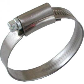 Червячный хомут CNIC 25-38/12.7 мм, W4 нержавеющая сталь, усиленный BS5315 67-2D2538 52568 