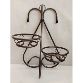 Двойная профильная подставка для цветов ООО Ярмарка-Тверь Лебедь ХТ8048 