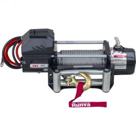 Автомобильная электрическая лебёдка RUNVA 12V Magnum 9000 lbs 4200 кг стальной трос EWG9000U 