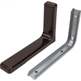 Консоль с декоративной накладкой Tech-Krep 180 мм, коричневый 1 шт. 129954 