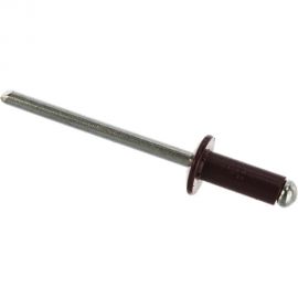 Заклепки RAL 3005 (4.0х10 мм; красное вино) 50 шт. MATRIX 40688 