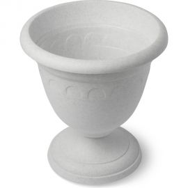 Высокий вазон Martika Колывань 1.7 л, диаметр 18 см, мрамор С133М 