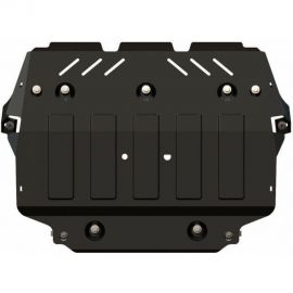 Защита АКПП SHERIFF для Mercedes-Benz C-Klasse-для 0301 1993-1997 1.8-2.8/ 2.0D/ 2.2D/ 2.5D, гнутая, сталь 2.0 мм, с крепежом 0601 