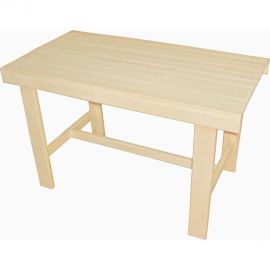 Разборный стол Банная линия 120x56x73см, липа 12-804 