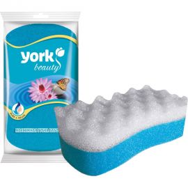 Массажная губка для тела YORK бабочка 011030 