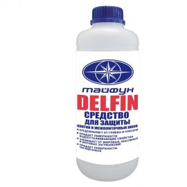 Средство для защиты плитки и межплиточных швов Тайфун Мастер DELFIN бутылка, 1 кг dfn-1-lux 