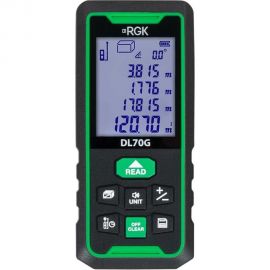 Лазерный дальномер с угломером RGK DL70G с поверкой 755733 