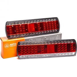 Задний фонарь АВТОЭЛЕКТРИКА КАМАЗ, МАЗ левый, с бегущим указателем поворота 112.08.69-03-TRS 