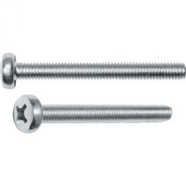 Винт с полусферической головкой STARFIX М5x35 мм, цинк, 5.8, DIN 7985, 25 шт. SMZ1-53197-25 