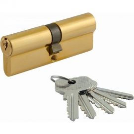 Цилиндровый механизм НОРА-М STD AL Л-90 45-45 золото 15325 