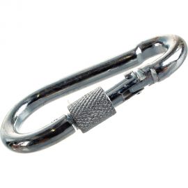 Карабин с фиксатором Саморезик 7х70 DIN 5299 D, 5 шт. DIN5299D-7х70-5 