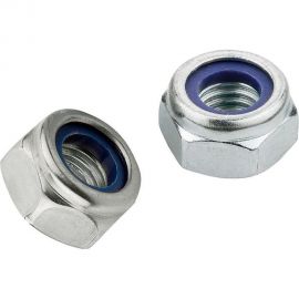 Гайка Море-Метизов DIN 982 класс прочности 8, цинк, М16, 2 шт. GAYKA982CM162M 