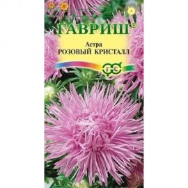 Семена ГАВРИШ Астра Кристалл розовый однолетняя (игольчатая), 0,3 г 10001660 