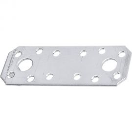 Крепежная пластина GAH ALBERTS нерж. сталь, 96x35x2 мм 361006 