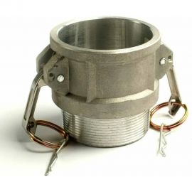 Алюминиевый камлок TITAN LOCK типа B серия ""EcoLine"", розетка наружная резьба BSP 1/2"", TL50BAL-EL 