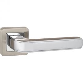 Раздельная ручка PUNTO NOVA QR SN/CP-3 матовый никель/хром 36013 