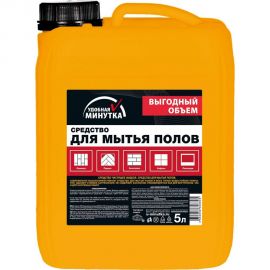 Средство для мытья полов Удобная минутка концентрат, 5 л 306805 