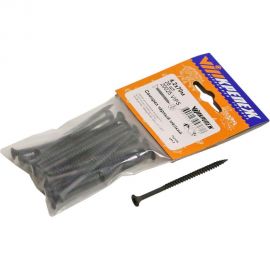 Саморез VIPкрепеж черный 4,2/70 м 28шт 20025 VIPS 