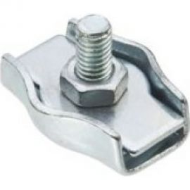 Одинарный зажим для стальных канатов vipкрепеж simplex 4 мм, 1 шт. 12406 VIP 