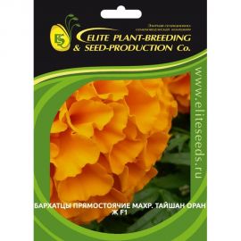 Семена ELITE PLANT-BREEDING & SEED PRODUCTION Co. Бархатцы пр. махр тайшан оранж f1 20 шт эс мини 1999943427 