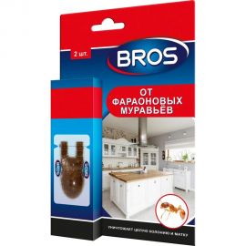 Приманка для уничтожения фараоновых муравьев BROS 2 штуки 706863 