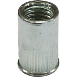 Заклепка-гайка ЦКИ М4х12 потайн. рифл. СТ. Ц под пакет 1.8-3 мм, 1000 шт. 50395 