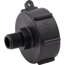 Переходник на еврокуб ПоливНаДаче 2"(S60) х 1/2"(наружная резьба) S60x12НР 