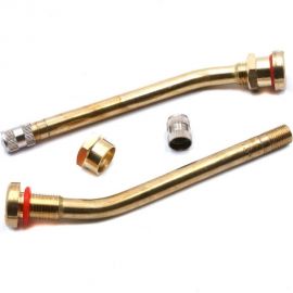 Вентиль для бескамерных грузовых шин HQ-mech L=25+50 мм, 17, 5 град. D=10мм V3.20.7 УТ000001249 