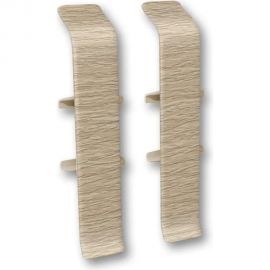 Соединитель для плинтуса DECONIKA (70 мм, 213 Дуб северный, 2 шт.) Д-П70-С-Ф2 213 ДУБ СЕВ 