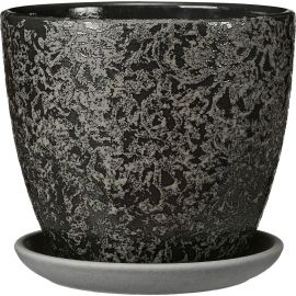 Горшок ООО КОМПОЗИТ Маджента черный крокус №3. КC-К3-250-15 