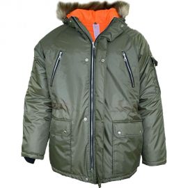 Куртка Спрут Аляска длинная, хаки, р. (56-58) 112-116/182-188 130231 