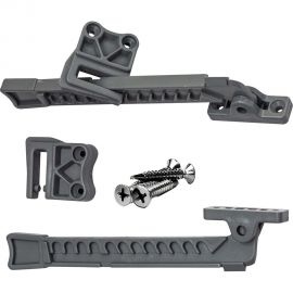 Ограничитель 100% Baby Safety замок на окно от детей, 2 шт., серый 4670006471270 