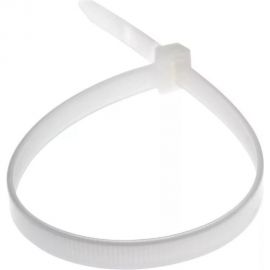 Сверхпрочная нейлоновая стяжка (хомут) SONNEN Power Lock, 2,5x200 мм, 100 шт., белая 607920 